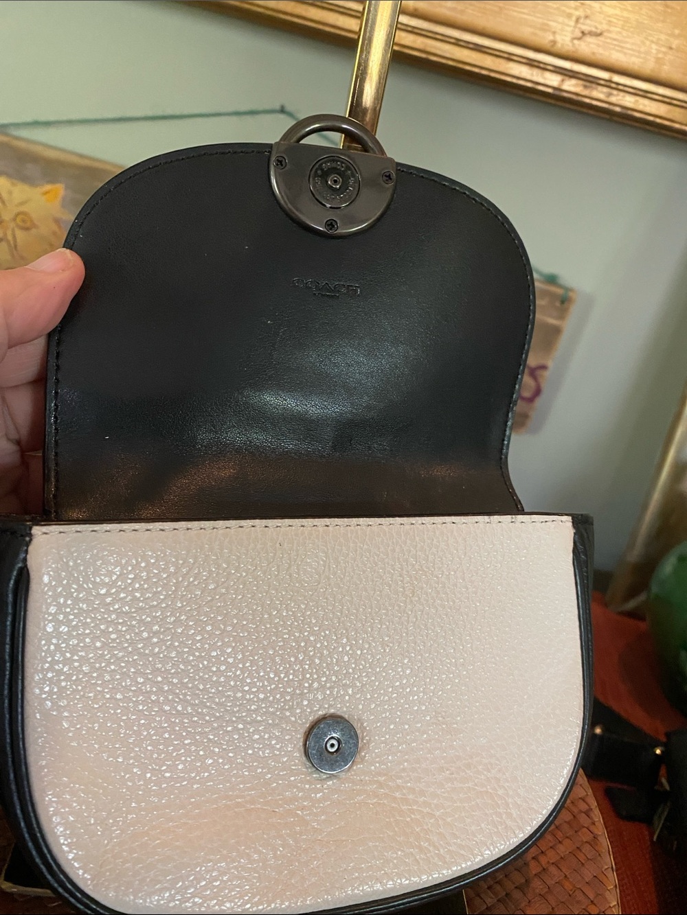 Coach Jade Mini Belt Sling Bag in Colorblock - Picture 6 of 10